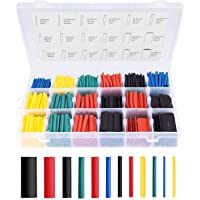Eventronic Tubo termorretráctil Aislamiento eléctrico Cable termorretráctil Funda de cable 5 colores 12 tamaños- 900…